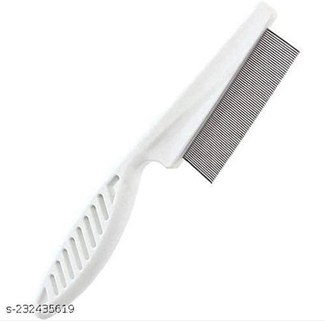 Stainless Steel Lice Comb for Pet (Multicolor)
