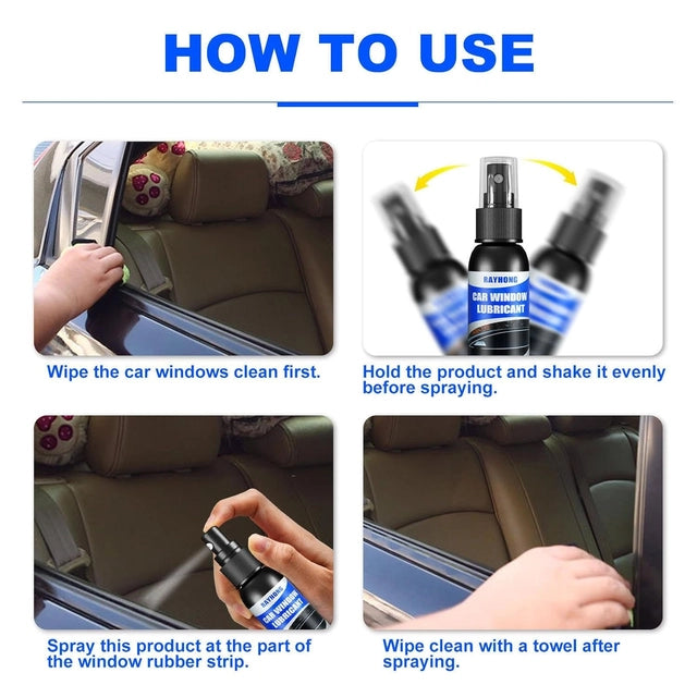 Car Window Lubricant (Pack of 2)