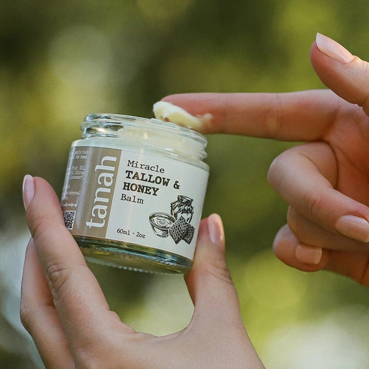 Tallow and Honey balm for pain Relief