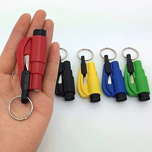 3 in 1 Emergency Mini Safety Hammer Auto Car Window Glass Breaker Seat Belt Cutter Rescue Hammer