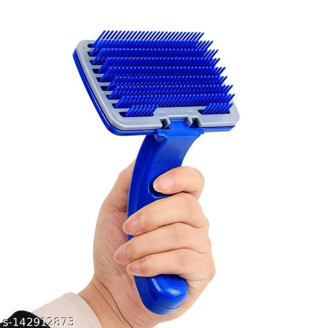 ABS Plastic Grooming Slicker Brush for Pet (Multicolor, L)