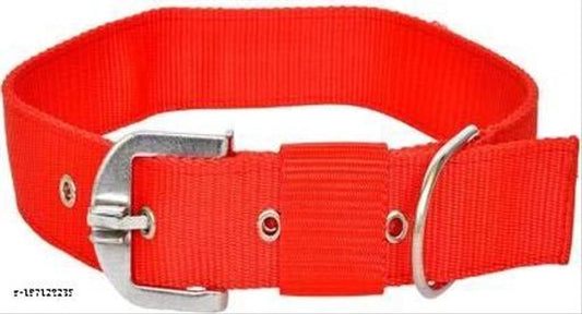 Nylon Padded Coller Neck Belt (Multicolor, 0.25 inches)