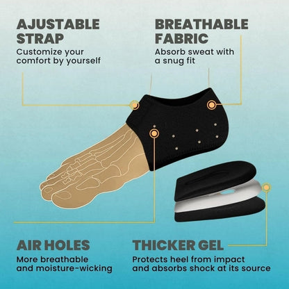 Heel Protector with Thicker Gel Cushioning