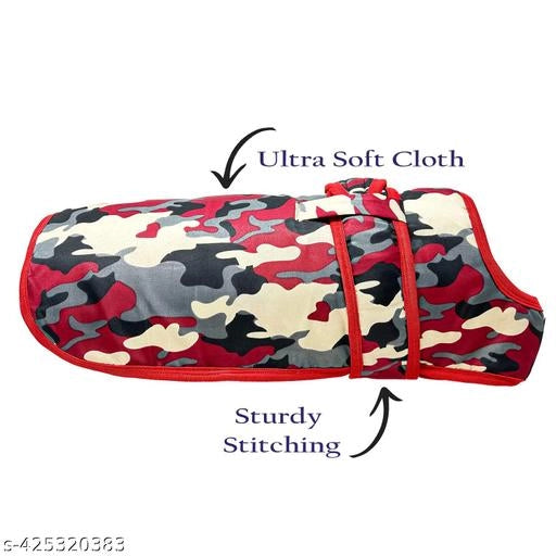 Woolen Coat for Dogs (Muticolor)