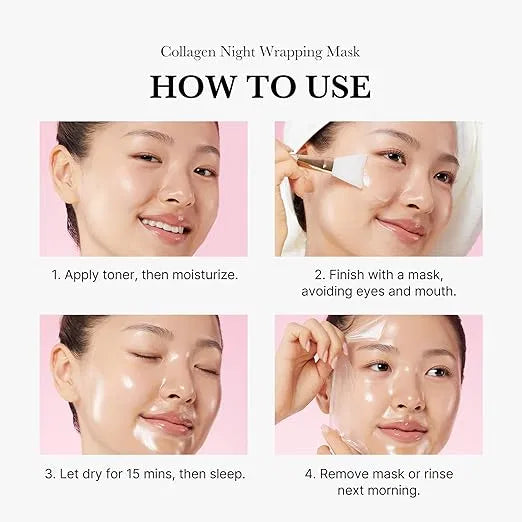 Medicube Pink Therapy Collagen Night Wrapping Face Mask