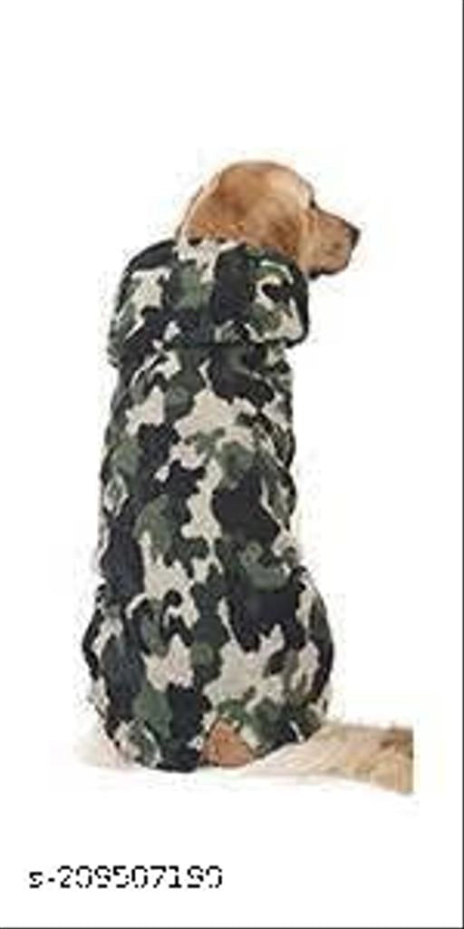 Woolen Coat for Dogs (Muticolor)