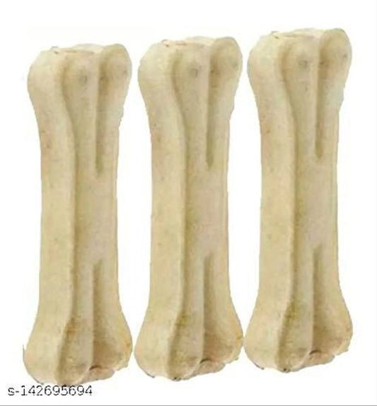 Rawhide Bone Treat for Dog (4 inches, Pack of 3)